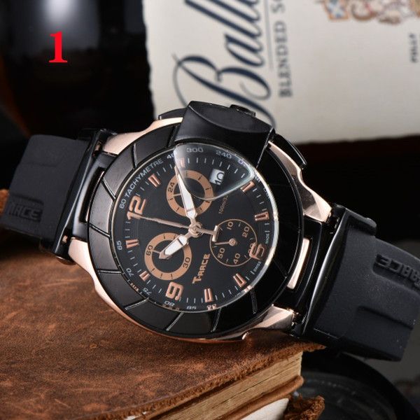2022 luxury mens watches all six-needle working series with calendar function quartz watch 1853 tiss brand wristwatches round rubber belt fa, Slivery;brown
2022 luxury mens watches all six-needle working series with calendar function quartz watch 1853 tiss brand wristwatches round rubber belt fa, Slivery;brown