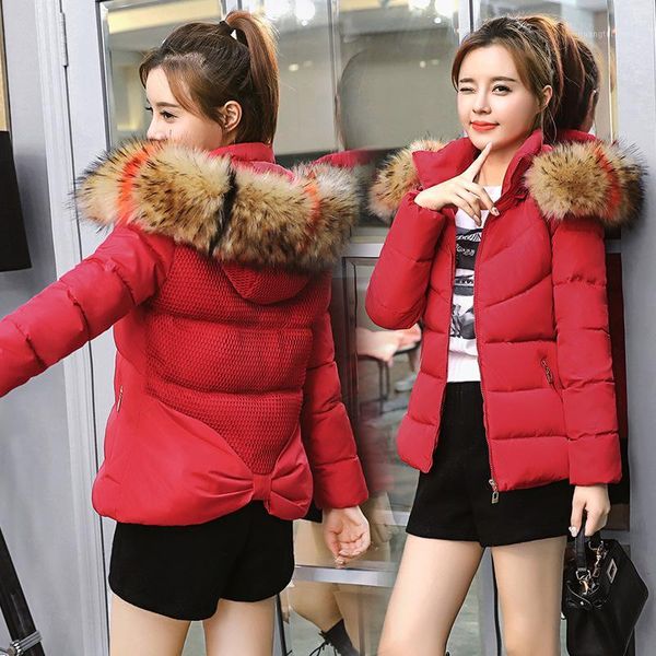 women's down & parkas womens winter jackets cotton-padded clothes thick style fashion ladies warm parka with fur hats female slim hoode, Black
women's down & parkas womens winter jackets cotton-padded clothes thick style fashion ladies warm parka with fur hats female slim hoode, Black