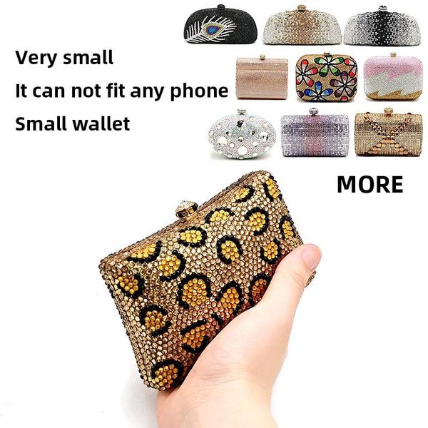 luxury bridal wedding party purses women evening flower design diamonds artistic full crystal clutches small wallet bags
luxury bridal wedding party purses women evening flower design diamonds artistic full crystal clutches small wallet bags