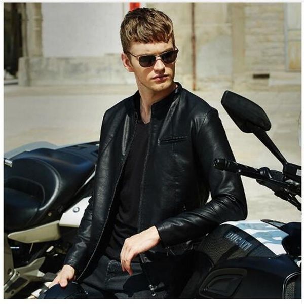 men's fur & faux 2021 pu leather bomber jacket windbreaker coats solid o collar male long sleeve winter thick outerwear, Black
men's fur & faux 2021 pu leather bomber jacket windbreaker coats solid o collar male long sleeve winter thick outerwear, Black