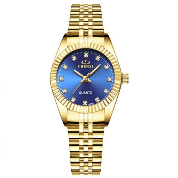 wristwatches 2021 chenxi luxury ladies gold blue watch women golden clock female dress rhinestone quartz waterproof watches feminine, Slivery;brown
wristwatches 2021 chenxi luxury ladies gold blue watch women golden clock female dress rhinestone quartz waterproof watches feminine, Slivery;brown