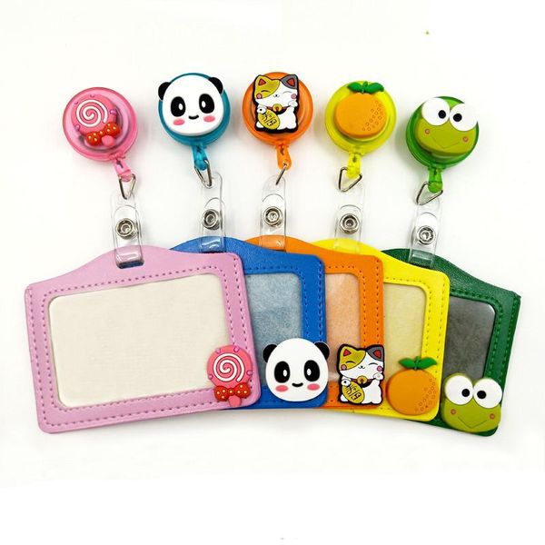 card holders cartoon cute retractable bank id badge women men business child bus holder cover case, Brown;gray
card holders cartoon cute retractable bank id badge women men business child bus holder cover case, Brown;gray