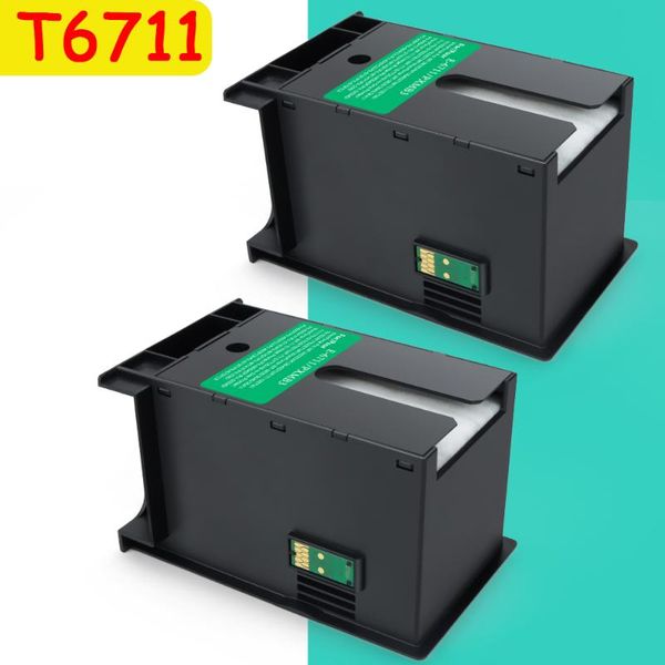 ink cartridges 2pk t6711 l1455 waste maintenance box for wf 7111 7610 7620 7621 3620 3640 7710 7720 7110 tank chip px-m5040
ink cartridges 2pk t6711 l1455 waste maintenance box for wf 7111 7610 7620 7621 3620 3640 7710 7720 7110 tank chip px-m5040
