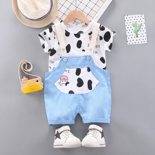 baby boy clothing set summer fashion cute cow t shirt cartoon children girls outwear rompers shorts suit kids outfit 1, White
baby boy clothing set summer fashion cute cow t shirt cartoon children girls outwear rompers shorts suit kids outfit 1, White