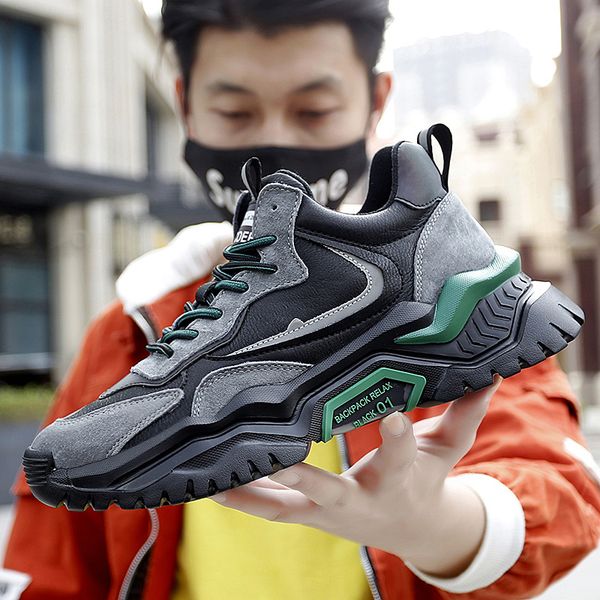 mens leather color matching casual shoes non-slip wear-resistant sports shoes zapatos hombre outdoor all-match hiking shoes
mens leather color matching casual shoes non-slip wear-resistant sports shoes zapatos hombre outdoor all-match hiking shoes