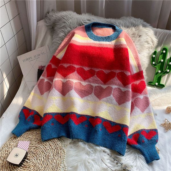 2021 autumn and winter wear ins tide new sweater female students korean version of loose lantern sleeve knitting japanese female, White;black
2021 autumn and winter wear ins tide new sweater female students korean version of loose lantern sleeve knitting japanese female, White;black
