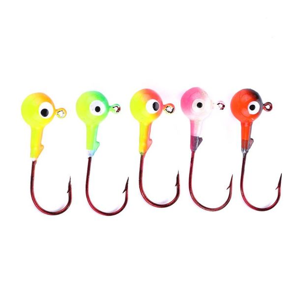 jigs head fishing lures baits jig 7g/10.5g lead round hook metal fishook outdoor portable easy carrying hooks
jigs head fishing lures baits jig 7g/10.5g lead round hook metal fishook outdoor portable easy carrying hooks