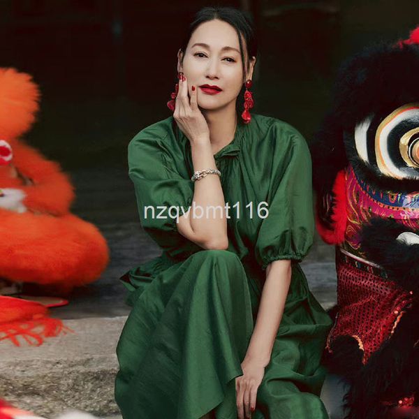 casual dresses temperament spring and summer women's dress lace up collar short sleeve green pull waist with suspender, Black;gray
casual dresses temperament spring and summer women's dress lace up collar short sleeve green pull waist with suspender, Black;gray