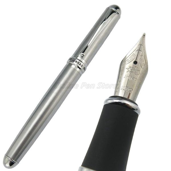jinhao 750 metal stainless steel iraurita 18 kgp 0.5mm medium nib fountain pen noble office school professional stationery pens
jinhao 750 metal stainless steel iraurita 18 kgp 0.5mm medium nib fountain pen noble office school professional stationery pens