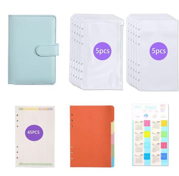 pu leather notebook binder budget planner organizer cash envelope system with filler financial paper and label sticker notepads, Purple;pink
pu leather notebook binder budget planner organizer cash envelope system with filler financial paper and label sticker notepads, Purple;pink