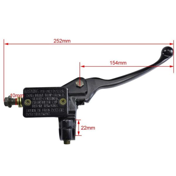 motorcycle brakes 22mm right master cylinder hydraulic brake lever for dirt pit bike atv quad moped scooter buggy go kart motocross
motorcycle brakes 22mm right master cylinder hydraulic brake lever for dirt pit bike atv quad moped scooter buggy go kart motocross