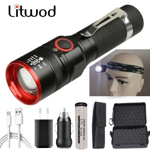 other led lighting rechageable xml-t6 torch micro usb port lantern with headbank 4 modes zoomable fishing outdoor
other led lighting rechageable xml-t6 torch micro usb port lantern with headbank 4 modes zoomable fishing outdoor