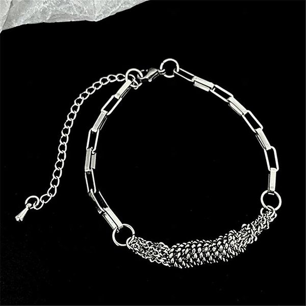 charm bracelets allme simple titanium steel twist hollow round tassel for women ladies silver color alloy chain jewelry, Golden;silver
charm bracelets allme simple titanium steel twist hollow round tassel for women ladies silver color alloy chain jewelry, Golden;silver