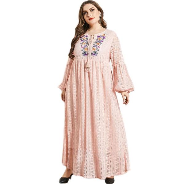 ethnic clothing women lace embroidery long dress muslim abaya islamic arab ramadan maxi robe spring autumn middle east plus size 4xl, Red
ethnic clothing women lace embroidery long dress muslim abaya islamic arab ramadan maxi robe spring autumn middle east plus size 4xl, Red
