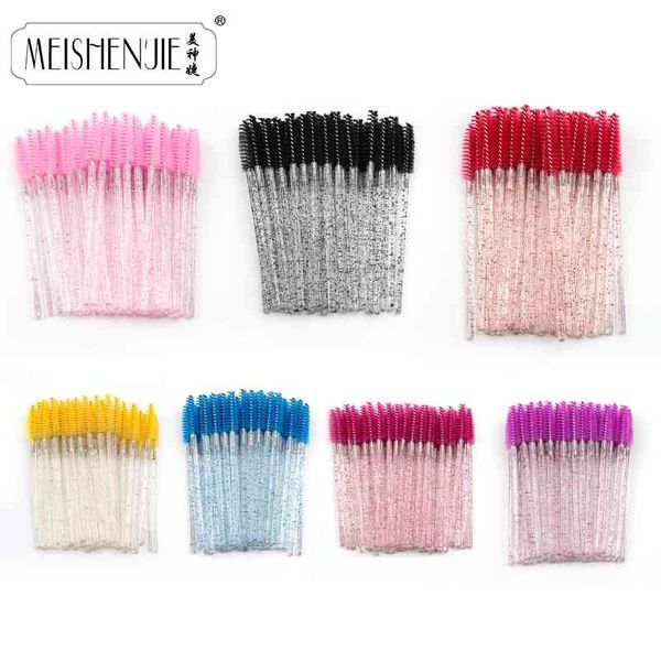good quality disposable wholesale 250/500/1000 pcs crystal makeup brushes diamond handle mascara wands eyelash extension tools 210331
good quality disposable wholesale 250/500/1000 pcs crystal makeup brushes diamond handle mascara wands eyelash extension tools 210331
