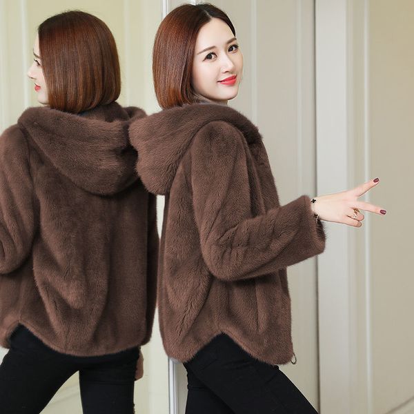 jacket women's trend winter thickened double-sided plush jacket korean hooded sweater women's cardigan zipper fleece, Black
jacket women's trend winter thickened double-sided plush jacket korean hooded sweater women's cardigan zipper fleece, Black