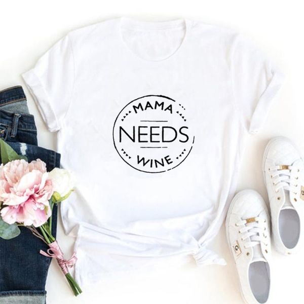 women's t-shirt women short sleeve o-neck tee shirt loose camiseta mujer mama needs wine funny t shirts femme white cotton tshirt
women's t-shirt women short sleeve o-neck tee shirt loose camiseta mujer mama needs wine funny t shirts femme white cotton tshirt