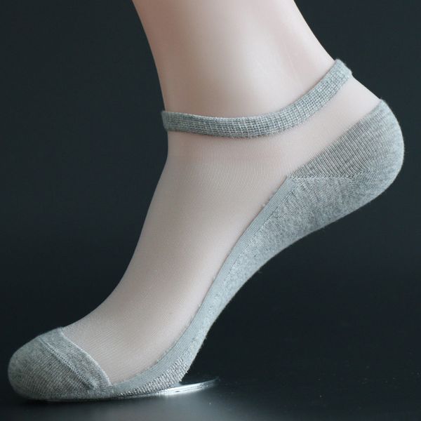 hosiery socks summer transparent breathable men's short tube boat socks leisure glass stockings, Black;white
hosiery socks summer transparent breathable men's short tube boat socks leisure glass stockings, Black;white