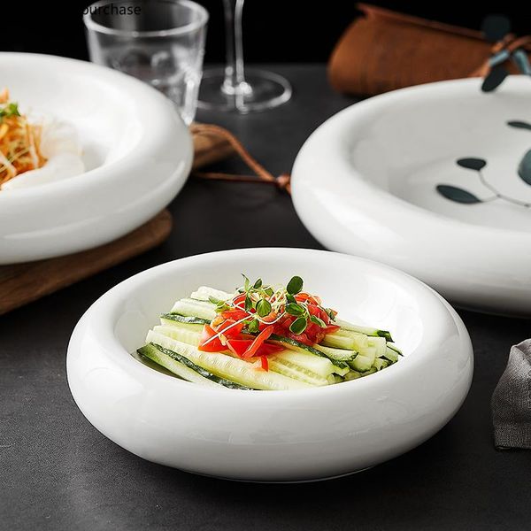 round thick vegetable plate el restaurant clubhouse cold dish wobble special tableware decorative bowl kitchen supplies dishes & plates
round thick vegetable plate el restaurant clubhouse cold dish wobble special tableware decorative bowl kitchen supplies dishes & plates