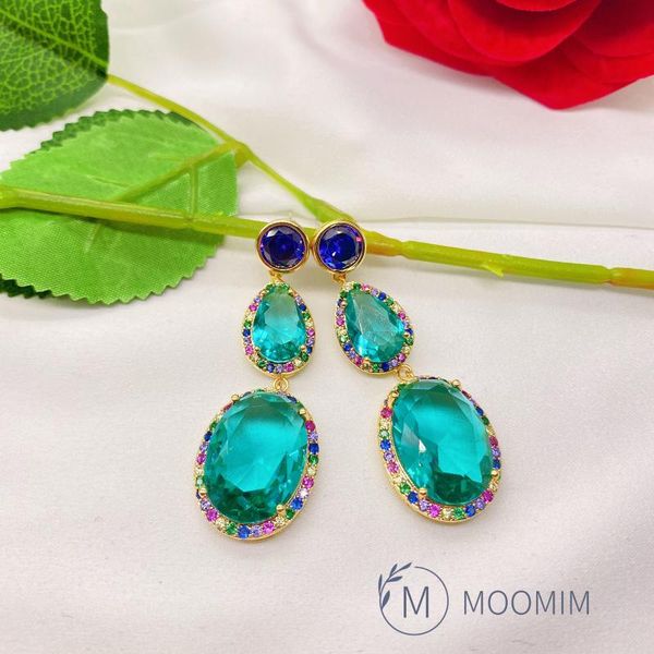 dangle & chandelier green rhinestone earrings real gold plated cubic zirconia romantic fully shining exquisite evening party jewelry, Silver
dangle & chandelier green rhinestone earrings real gold plated cubic zirconia romantic fully shining exquisite evening party jewelry, Silver