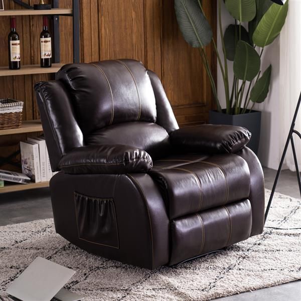 living room furniture style a function chair dark brown pu combination 
living room furniture style a function chair dark brown pu combination