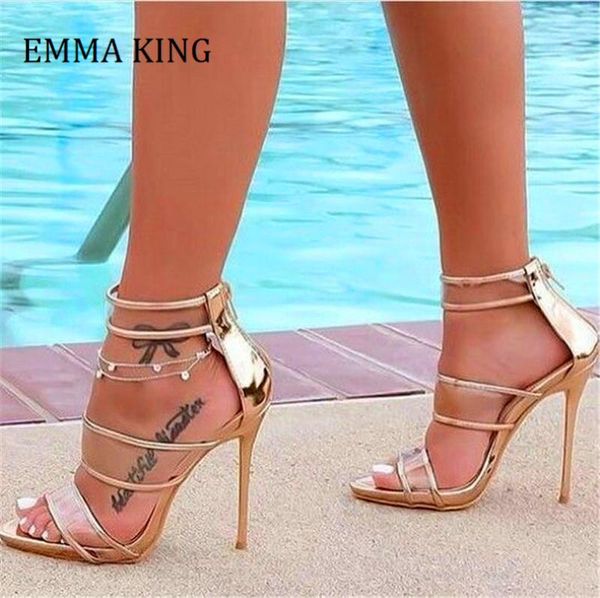 fashion shoes woman sandals peep toe thin high heels gladiator women party buckle strap pumps, Black
fashion shoes woman sandals peep toe thin high heels gladiator women party buckle strap pumps, Black