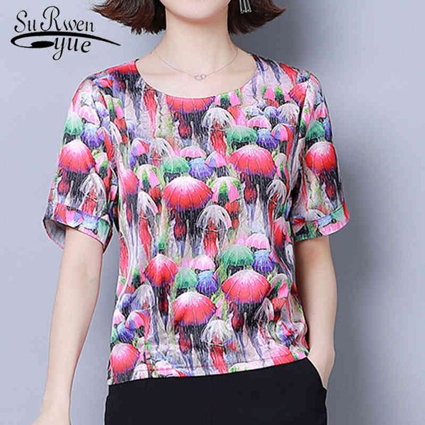 4xl plus size womens and blouses blusas mujer de moda o-neck print short sleeve regular woman summer shirt 5657 50 210427, White
4xl plus size womens and blouses blusas mujer de moda o-neck print short sleeve regular woman summer shirt 5657 50 210427, White