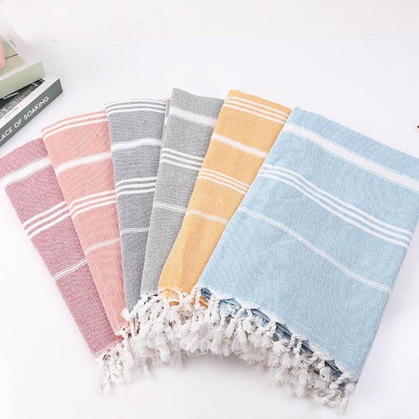 towel striped cotton turkish bath with tassels thin travel camping sauna beach gym pool blanket absorbent easy care
towel striped cotton turkish bath with tassels thin travel camping sauna beach gym pool blanket absorbent easy care