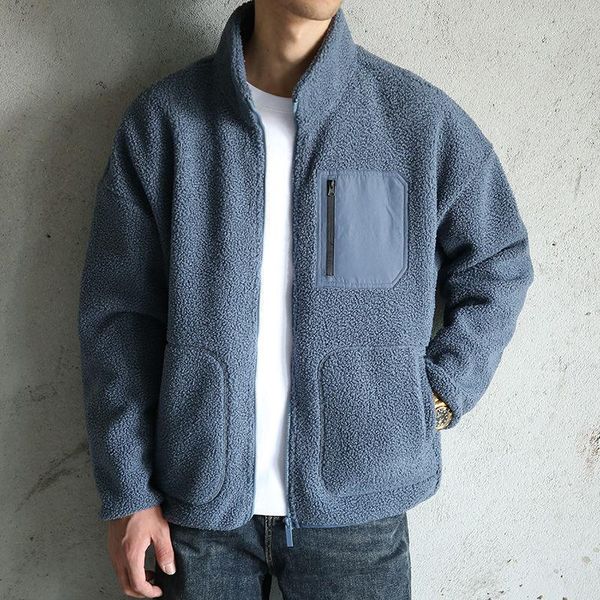 men's jackets winter fleece jacket men coat 2021 autumn lamb wool coats fashion casual thick warm slim sweatshirt m-4xl, Black;brown
men's jackets winter fleece jacket men coat 2021 autumn lamb wool coats fashion casual thick warm slim sweatshirt m-4xl, Black;brown
