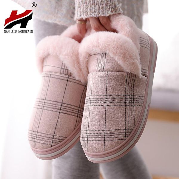 slippers nan jiu mountain 2021 winter home plaid indoor outdoor couples warm cotton shoes women's flat, Black
slippers nan jiu mountain 2021 winter home plaid indoor outdoor couples warm cotton shoes women's flat, Black