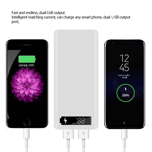 quick charge version 5v dual usb 8*18650 power bank case mobile phone charger qc 3.0 diy shell 18650 battery holder charging box
quick charge version 5v dual usb 8*18650 power bank case mobile phone charger qc 3.0 diy shell 18650 battery holder charging box