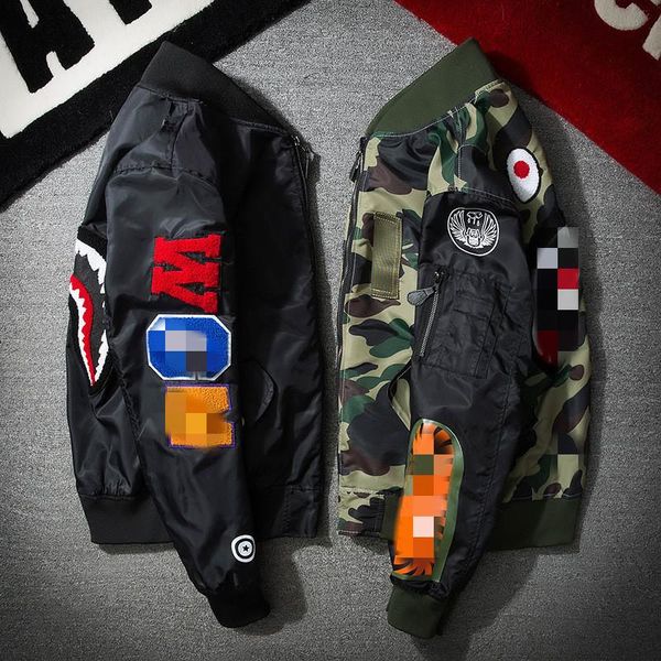 men's jackets hip hop letters embroidery college mens patchwork color block harajuku bomber jacket women baseball coats unisex, Black;brown
men's jackets hip hop letters embroidery college mens patchwork color block harajuku bomber jacket women baseball coats unisex, Black;brown