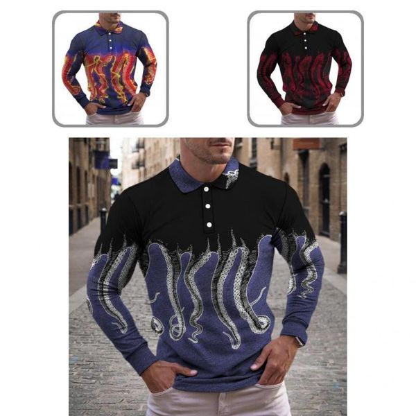 men's casual shirts shirt trendy pullover slim long sleeve ocs print for home men spring, White;black
men's casual shirts shirt trendy pullover slim long sleeve ocs print for home men spring, White;black