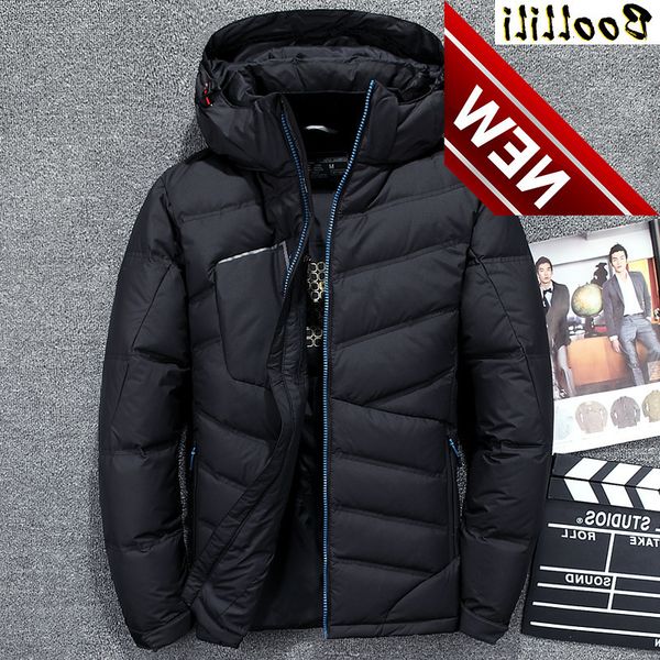 boollili men's down jacket long winter coat korean hooded white duck puffer warm doudoune homme, Black
boollili men's down jacket long winter coat korean hooded white duck puffer warm doudoune homme, Black