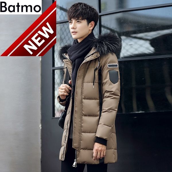 batmo 2018 new arrival white duck down hooded jackets men,men's winter caot,warm parkas men my69, Black
batmo 2018 new arrival white duck down hooded jackets men,men's winter caot,warm parkas men my69, Black