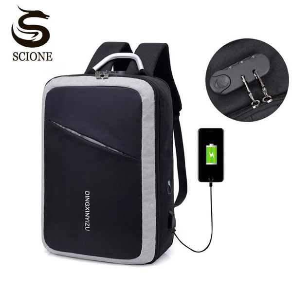 backpack men's anti theft password locks usb charging laptravel waterproof school boys bag mochila for teenager students
backpack men's anti theft password locks usb charging laptravel waterproof school boys bag mochila for teenager students
