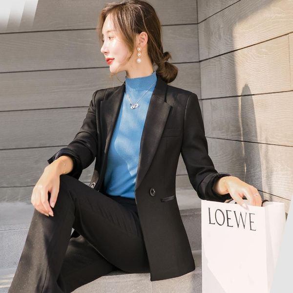 women's suits & blazers fashion temperament casual professional women color matching suit el overalls insurance lawyer interview small, White;black
women's suits & blazers fashion temperament casual professional women color matching suit el overalls insurance lawyer interview small, White;black