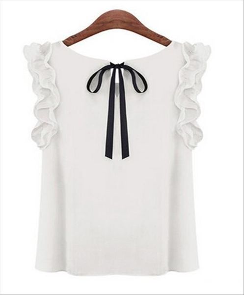 faroonee lotus leaf pullover women shirt chiffon fashion solid plus size casual summer loose, White
faroonee lotus leaf pullover women shirt chiffon fashion solid plus size casual summer loose, White