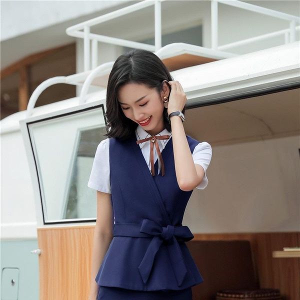 women's vests ladies work wear waistcoat & vest for women business ol styles 2021 spring summer casual clothes, Black;white
women's vests ladies work wear waistcoat & vest for women business ol styles 2021 spring summer casual clothes, Black;white