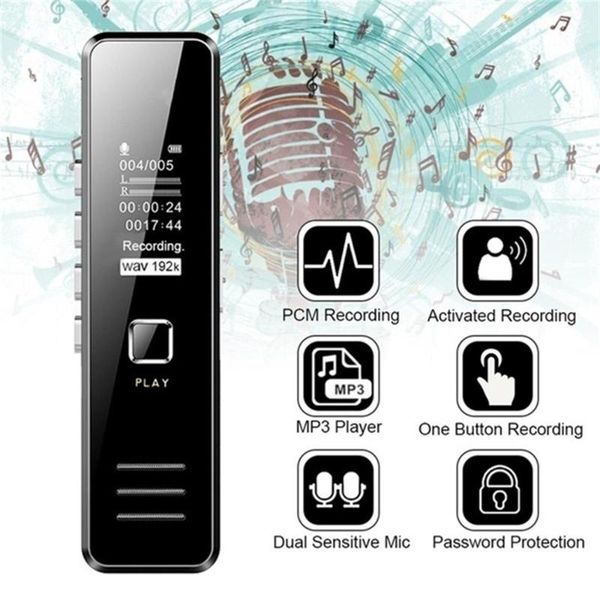 digital voice recorder 2021 upgraded fashion waterproof mini activated dictaphone audio sound mp3
digital voice recorder 2021 upgraded fashion waterproof mini activated dictaphone audio sound mp3