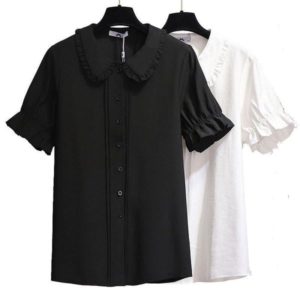 plus size womens blouses blouse for women 4xl 5xl 6xl summer casual white black doll collar short sleeve ruffled shirt
plus size womens blouses blouse for women 4xl 5xl 6xl summer casual white black doll collar short sleeve ruffled shirt