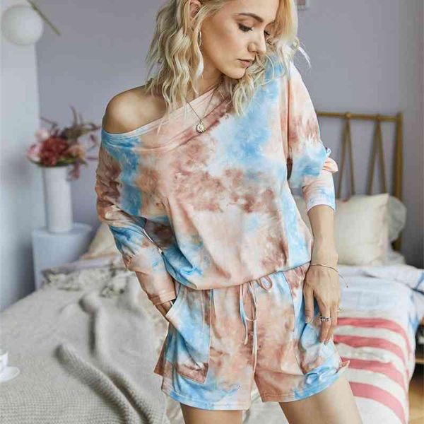 casual dresses summer sport loose tie-dye women's wear collar long-sleeved shorts two sets no4f, Black;gray
casual dresses summer sport loose tie-dye women's wear collar long-sleeved shorts two sets no4f, Black;gray