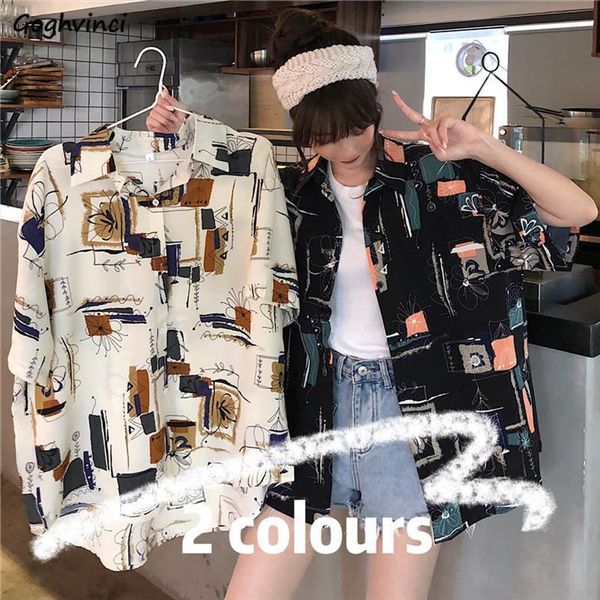 summer thin printed harajuku loose womens blouses bf oversize leisure students all match vintage retro streetwear, White
summer thin printed harajuku loose womens blouses bf oversize leisure students all match vintage retro streetwear, White