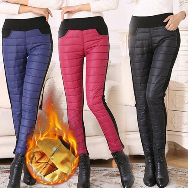 women's pants & capris women trousers winter high waist slim warm thick duck down legging skinny outdoor cxz, Black;white
women's pants & capris women trousers winter high waist slim warm thick duck down legging skinny outdoor cxz, Black;white