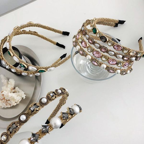hair accessories 2021 vintage rhinestone pearl bezel women clips headband girls hairband opaska do wlosow diademas para el
hair accessories 2021 vintage rhinestone pearl bezel women clips headband girls hairband opaska do wlosow diademas para el
