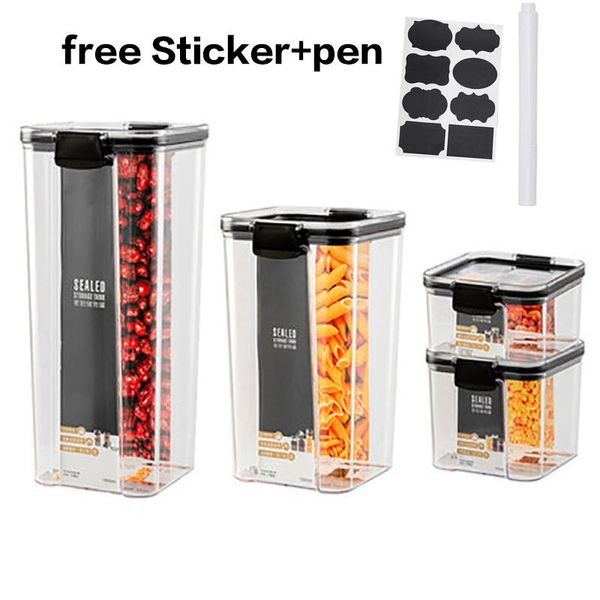 storage bottles & jars 1300/700/460ml pet plastic container transparent stackable spaghetti noodles sealed dry kitchen box
storage bottles & jars 1300/700/460ml pet plastic container transparent stackable spaghetti noodles sealed dry kitchen box