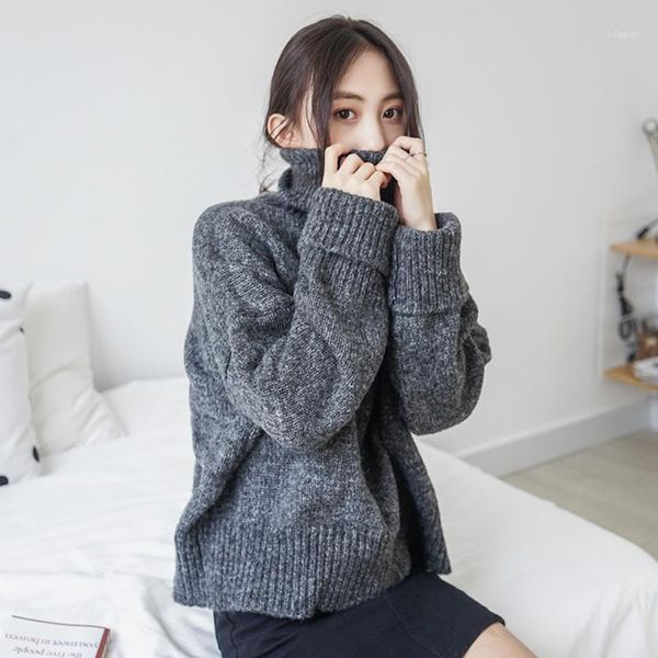 autumn winter turtleneck thick ladies pullover sweater loose women plus size sweaters korean style coats women's, White;black
autumn winter turtleneck thick ladies pullover sweater loose women plus size sweaters korean style coats women's, White;black