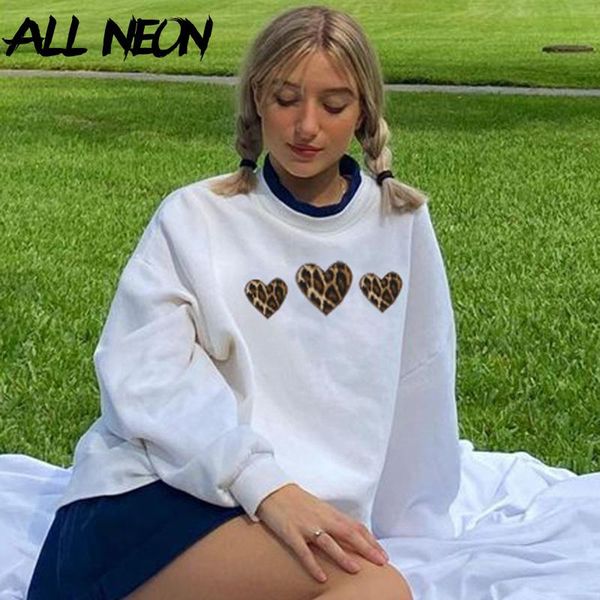 allneon y2k vintage leopard heart crewneck sweatshirts 90s streetwear oversized long sleeve white skater girl outfits women's hoodies, Black
allneon y2k vintage leopard heart crewneck sweatshirts 90s streetwear oversized long sleeve white skater girl outfits women's hoodies, Black