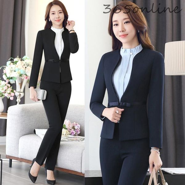 formal uniform designs pantsuits women business work wear autumn winter ol styles ladies office professional blazers set women's two pi, White
formal uniform designs pantsuits women business work wear autumn winter ol styles ladies office professional blazers set women's two pi, White