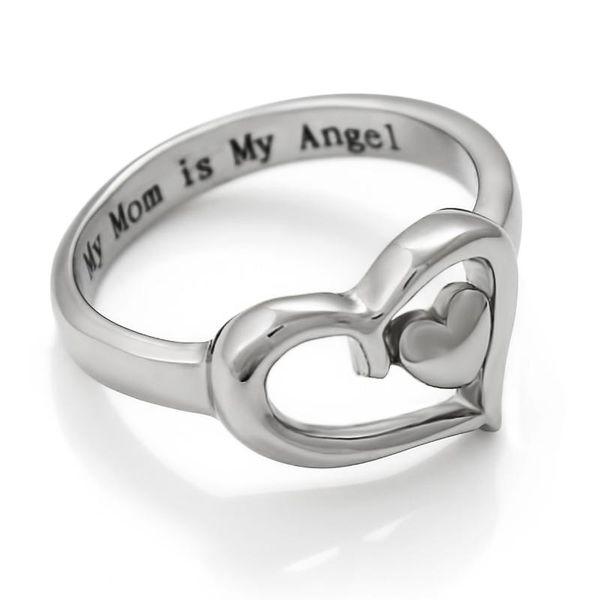cluster rings love heart "my mom is my angel" mother's day gift s925 sterling silver color cute for women fashion jewelry 202, Golden;silver
cluster rings love heart "my mom is my angel" mother's day gift s925 sterling silver color cute for women fashion jewelry 202, Golden;silver